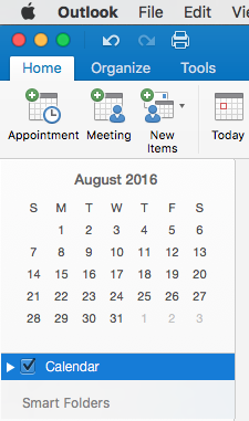 share your calendar in outlook 2016 for mac